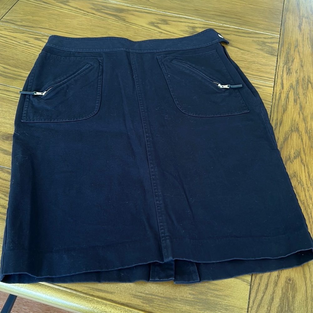 Women’s Ralph Lauren blue midi skirt size 6